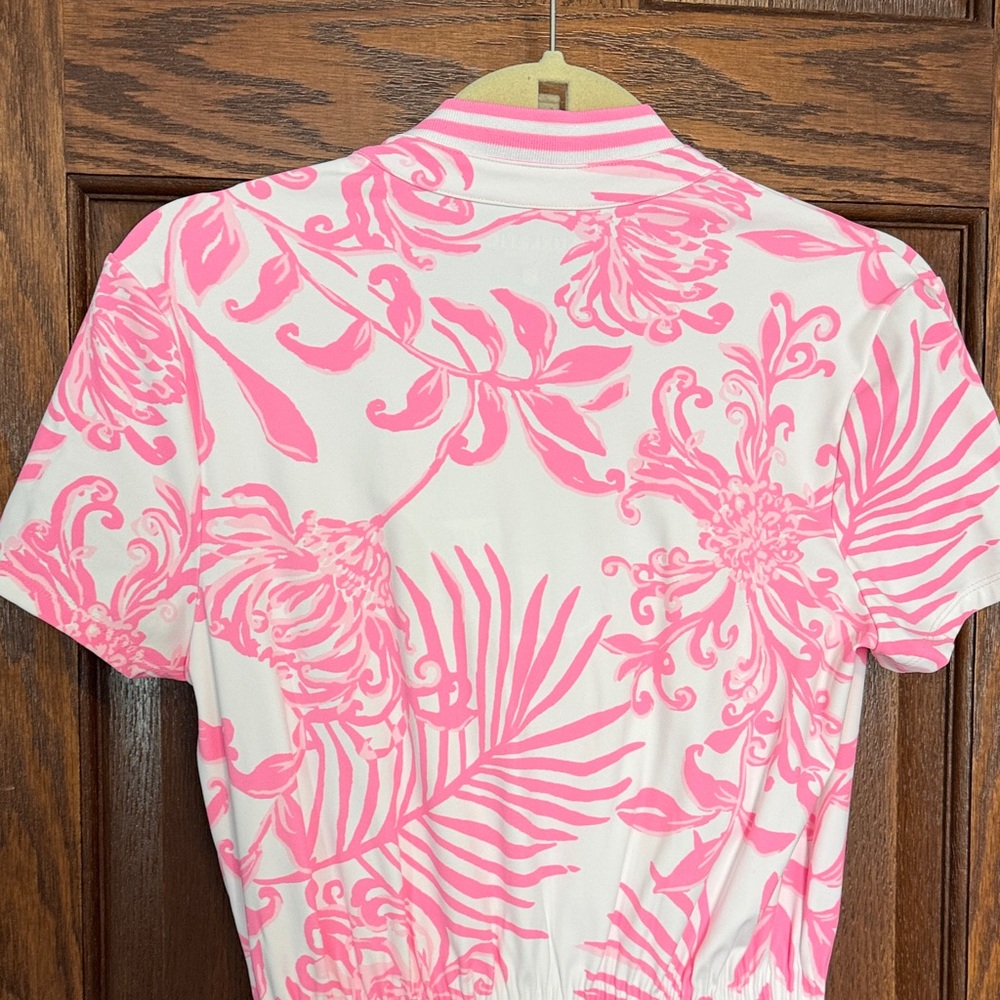 Lilly Pulitzer Vibrant Pink and Cream Dress - Picture 4 of 5
